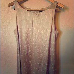 Price Drop🎠J. Crew Sleeveless tan floral dress